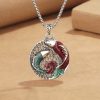 Collar curativo de pez Koi de cobre tibetano Tibetan Copper Koi Fish Healing Necklace