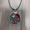 Collar curativo de pez Koi de cobre tibetano Tibetan Copper Koi Fish Healing Necklace