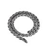 Collar y Pulsera de Acero de Titanio con Diseño de Dragón Tibetano Tibetan Dragon Pattern Titanium Steel Necklace & Bracelet