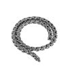 Collar y Pulsera de Acero de Titanio con Diseño de Dragón Tibetano Tibetan Dragon Pattern Titanium Steel Necklace & Bracelet