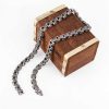 Collar y Pulsera de Acero de Titanio con Diseño de Dragón Tibetano Tibetan Dragon Pattern Titanium Steel Necklace & Bracelet