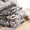 Chal envolvente con estampado floral tibetano Tibetan Floral Pattern Shawl Wrap