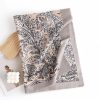 Chal envolvente con estampado floral tibetano Tibetan Floral Pattern Shawl Wrap