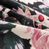 チベットの花柄ショール - 温かい快適なスカーフ Tibetan Flower Print Shawl - Cozy Warm Scarf
