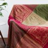 Mantas Tibetanas Teñidas a Mano Multicolores Tibetan Multicolored Hand-Dyed Blanket