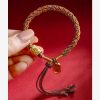 Gelang Pesona Ruyi Om Mani Padme Hum Berwarna-warni Tibet Tibetan Multicolored Om Mani Padme Hum Ruyi Charm Bracelet