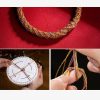 Gelang Pesona Ruyi Om Mani Padme Hum Berwarna-warni Tibet Tibetan Multicolored Om Mani Padme Hum Ruyi Charm Bracelet