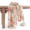 Chal cálido con estampado floral tibetano Tibetan Warm Floral Print Shawl