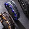 Pulseira de Proteção Olho Grego com Olho de Tigre Tiger Eye Evil Eye Protection Bracelet