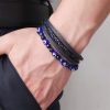 Pulseira de Proteção Olho Grego com Olho de Tigre Tiger Eye Evil Eye Protection Bracelet