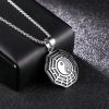 Collar de Equilibrio Yin Yang de Acero de Titanio Yin Yang Titanium Steel Balance Necklace