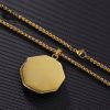 Collar de Equilibrio Yin Yang de Acero de Titanio Yin Yang Titanium Steel Balance Necklace