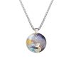 Collar con colgante de acero de titanio con diseño Yin Yang, pez Koi y dragón Yin Yang Koi Fish Dragon Titanium Steel Pendant Necklace