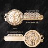 Llave de Cobre PiXiu Yin Yang Yin Yang PiXiu Copper Key Chain