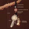 Llave de Cobre PiXiu Yin Yang Yin Yang PiXiu Copper Key Chain
