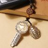 Llave de Cobre PiXiu Yin Yang Yin Yang PiXiu Copper Key Chain