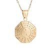 Collar de Equilibrio Yin Yang de Acero de Titanio Yin Yang Titanium Steel Balance Necklace