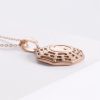 Collar de Equilibrio Yin Yang de Acero de Titanio Yin Yang Titanium Steel Balance Necklace