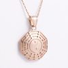 Collar de Equilibrio Yin Yang de Acero de Titanio Yin Yang Titanium Steel Balance Necklace