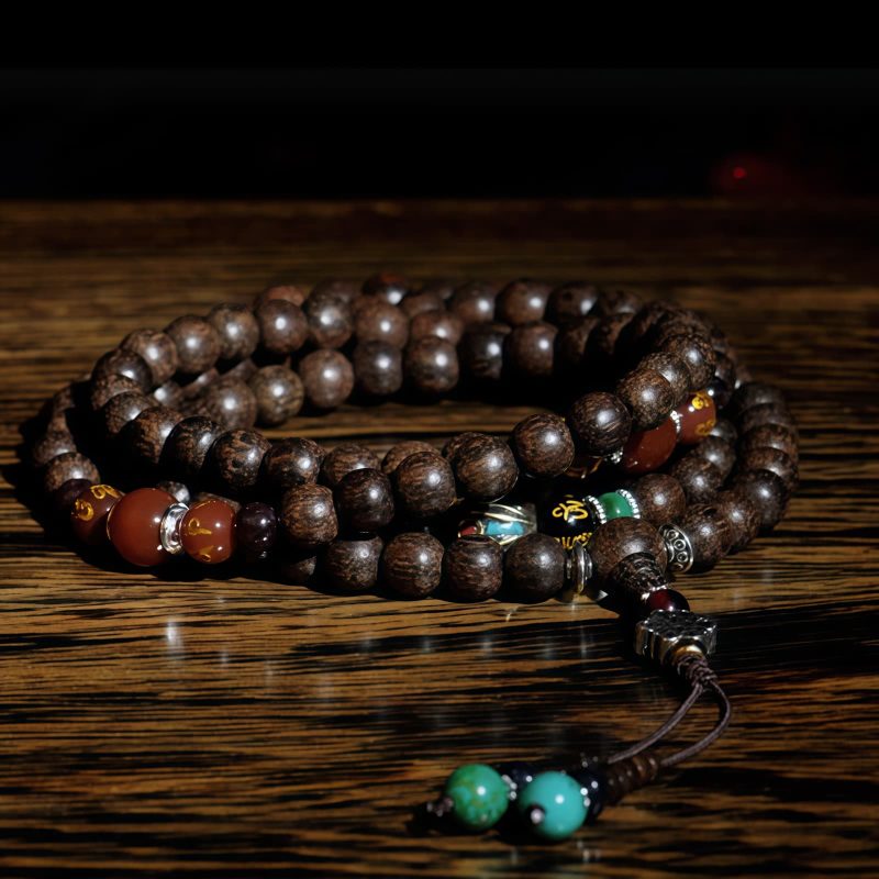 Agarwood Red Agate Empowerment Bracelet Agarwood Red Agate Empowerment Bracelet