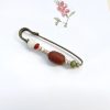 Broche de Armonía de Semilla de Bodhi y Ágata Bodhi Seed Agate Harmony Brooch