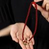 Cinnabar Lotus Double Wrap Bracelet Cinnabar Lotus Double Wrap Bracelet