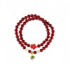 Cinnabar Lotus Double Wrap Bracelet Cinnabar Lotus Double Wrap Bracelet