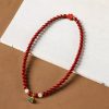 Cinnabar Lotus Double Wrap Bracelet Cinnabar Lotus Double Wrap Bracelet