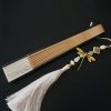 Abanico Plegable de Bambú Hueco con Libélula Dragonfly Hollow Bamboo Folding Fan