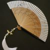 Abanico Plegable de Bambú Hueco con Libélula Dragonfly Hollow Bamboo Folding Fan
