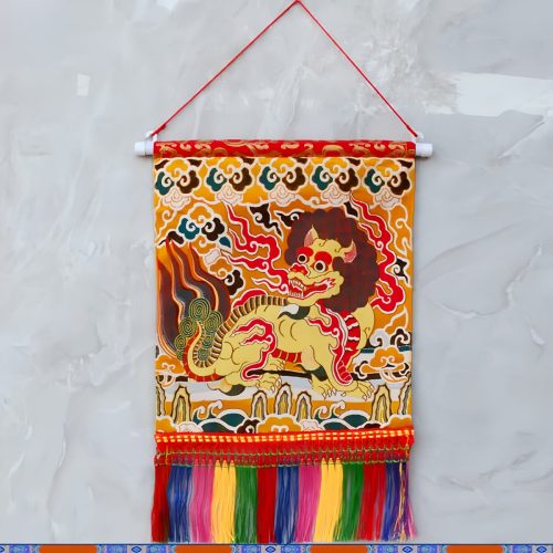 Arte de Pared Feng Shui Qilin Colorido Arte de Pared Feng Shui Qilin Colorido