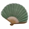 Abanico Plegable de Bambú Retro Artesanal, Color Sólido Handcrafted Retro Bamboo Solid Color Folding Fan