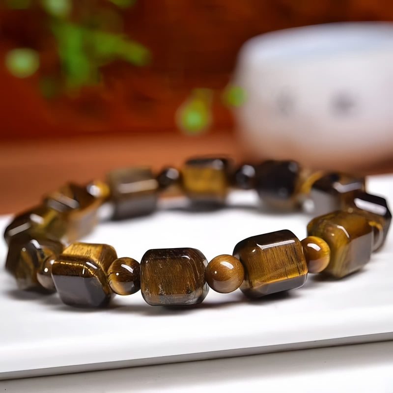 Natural Tiger Eye Shielding Bracelet Natural Tiger Eye Shielding Bracelet