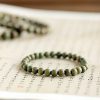 Gelang Tenang Kayu Cendana Hijau Tibet Tibetan Green Sandalwood Calming Bracelet