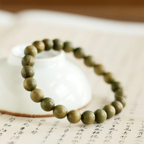 Pulsera Calmante de Sándalo Verde Tibetano Pulsera Calmante de Sándalo Verde Tibetano