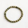 Gelang Tenang Kayu Cendana Hijau Tibet Tibetan Green Sandalwood Calming Bracelet
