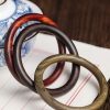 Pulsera de Protección de Sándalo Rojo y Verde Tibetano Tibetan Red and Green Sandalwood Protection Bangle