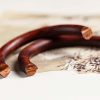 Pulsera de Protección de Sándalo Rojo y Verde Tibetano Tibetan Red and Green Sandalwood Protection Bangle
