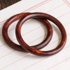 Pulsera de Protección de Sándalo Rojo y Verde Tibetano Tibetan Red and Green Sandalwood Protection Bangle