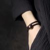 Pulsera de Equilibrio Espiritual de Madera de Ébano Ebony Wood Spiritual Balance Bracelet