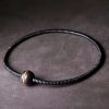 Pulsera de Equilibrio Espiritual de Madera de Ébano Ebony Wood Spiritual Balance Bracelet