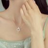 Kalung Liontin Mutiara Hetian Jade Hetian Jade Pearl Pendant Necklace