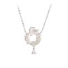 Kalung Liontin Mutiara Hetian Jade Hetian Jade Pearl Pendant Necklace