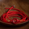 Cadena de vientre con cinabrio natural para bendiciones Natural Cinnabar Blessing Belly Chain