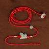 Cadena de Cintura con Hilo Rojo y Jade de la Paz Red String Jade Peace Belly Chain
