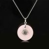 Collar con Árbol de la Vida, Amatista y Cuarzo Rosa Tree of Life Amethyst & Rose Quartz Necklace
