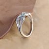 Anillo Serpiente Abierto de Plata 925, Zodiaco Chino 925 Silver Chinese Zodiac Snake Open Ring