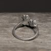 Anillo Ajustable de Flor en Plata 925 925 Silver Flower Adjustable Ring