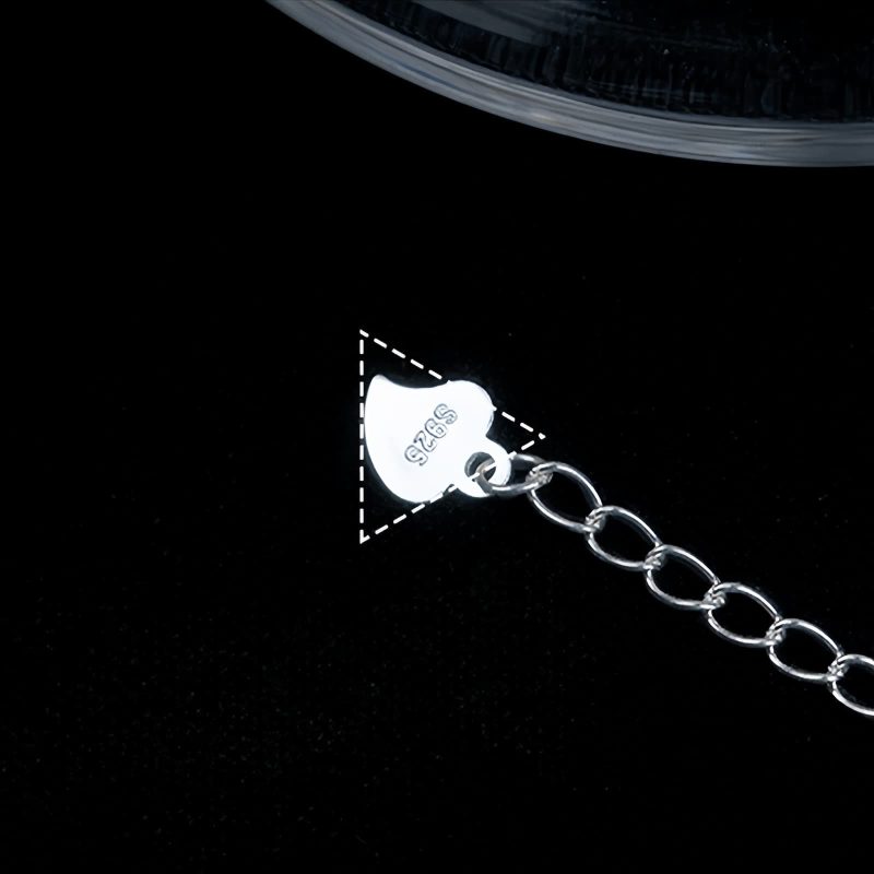 Tobillera de Protección con Cuentas de Perla en Plata 925 925 Silver Pearl Beads Protection Anklet