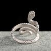 Anillo de Bendición Año de la Serpiente en Plata 925 925 Silver Year of the Snake Blessing Ring